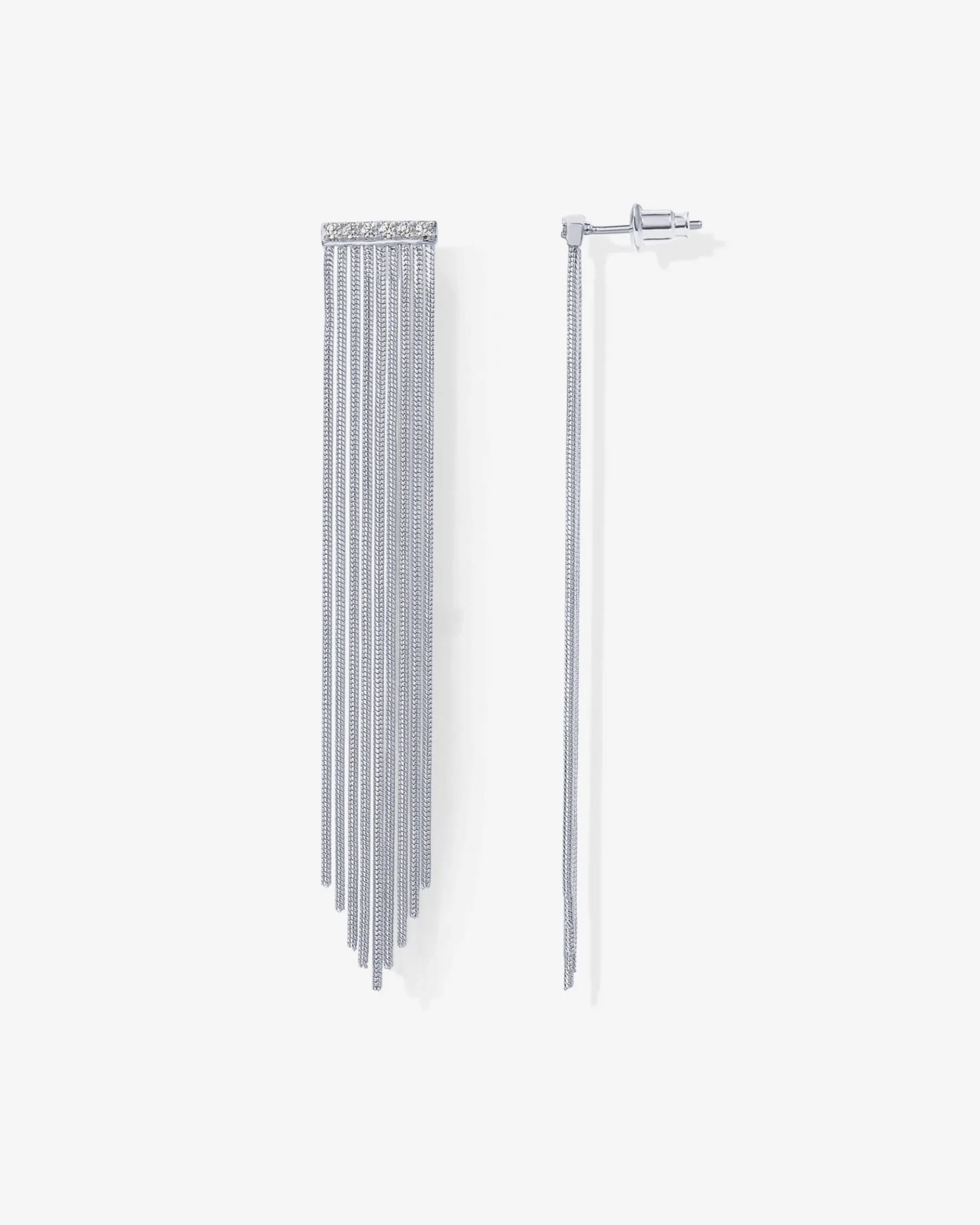 PAVOI Dangle & Threader-Bar Tassel Earrings