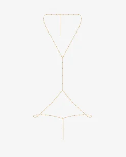 PAVOI Body Chains-Beaded Layered Body Chain
