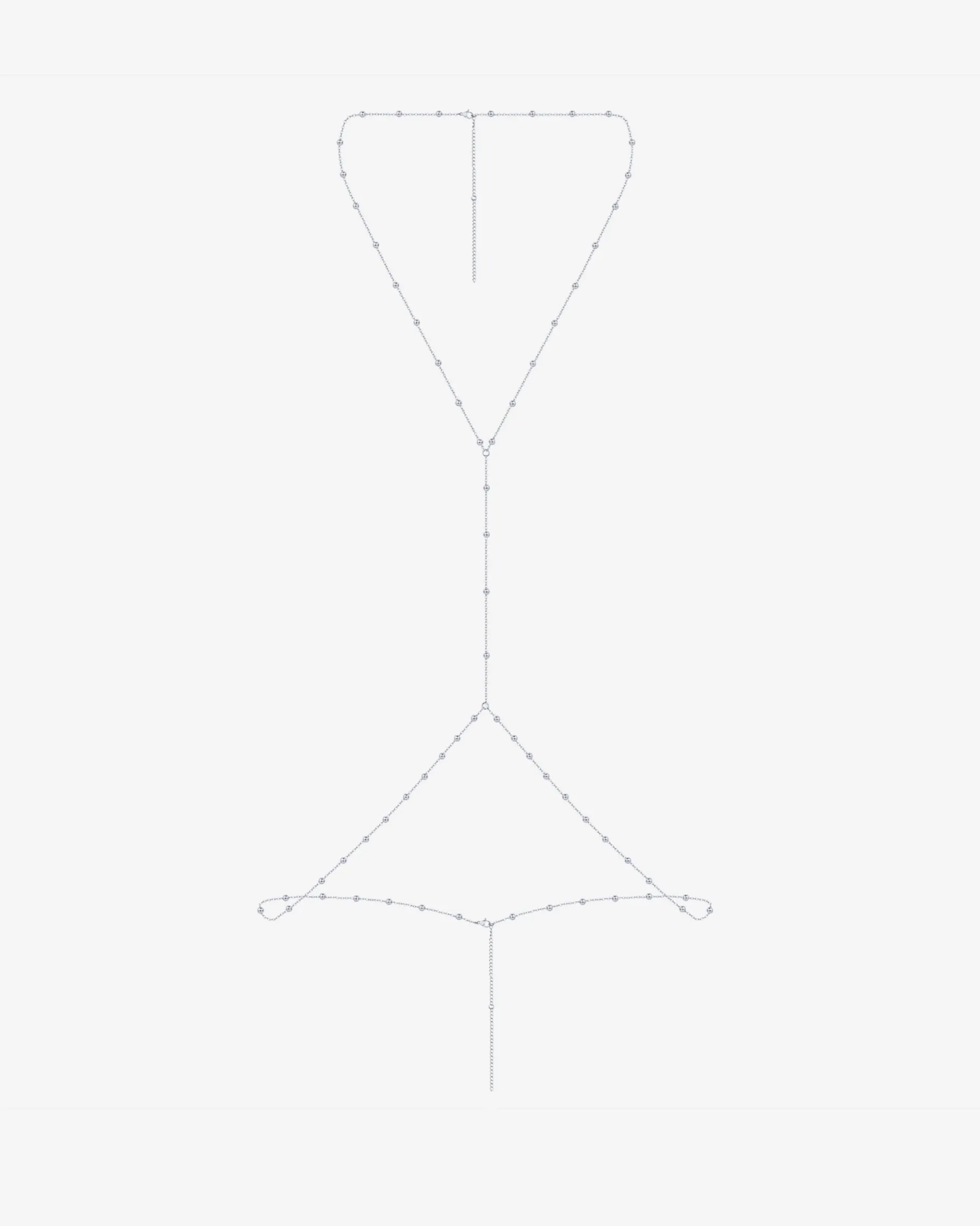 PAVOI Body Chains-Beaded Layered Body Chain
