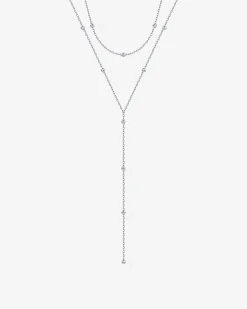 PAVOI Lariat|Layered-Beaded Tassel Lariat Necklace