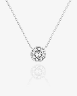 PAVOI Pendants-Bezel Necklace