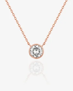 PAVOI Pendants-Bezel Necklace