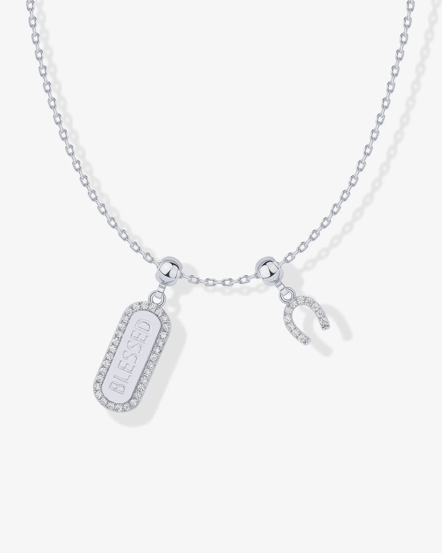 PAVOI Charms|Pendants-Blessed Mood Charm Necklace