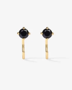 PAVOI Huggies-Boho Colored Half Hoop Earrings