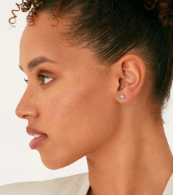 PAVOI Huggies-Boho Colored Half Hoop Earrings