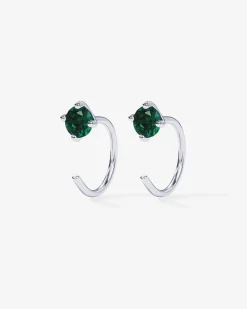 PAVOI Huggies-Boho Colored Half Hoop Earrings