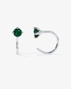 PAVOI Huggies-Boho Colored Half Hoop Earrings