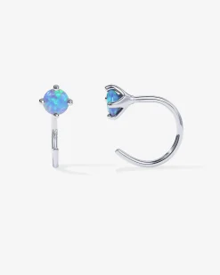 PAVOI Huggies-Boho Colored Half Hoop Earrings