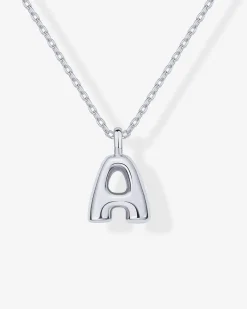PAVOI Pendants|Charms-Bubble Initial Pendant