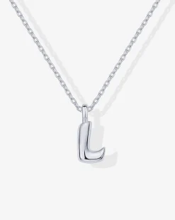 PAVOI Pendants|Charms-Bubble Initial Pendant