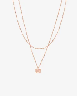 PAVOI Pendants|Layered-Butterfly Pendant