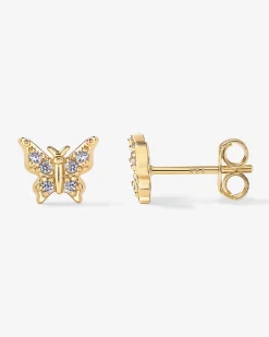 PAVOI Studs-Butterfly Studs