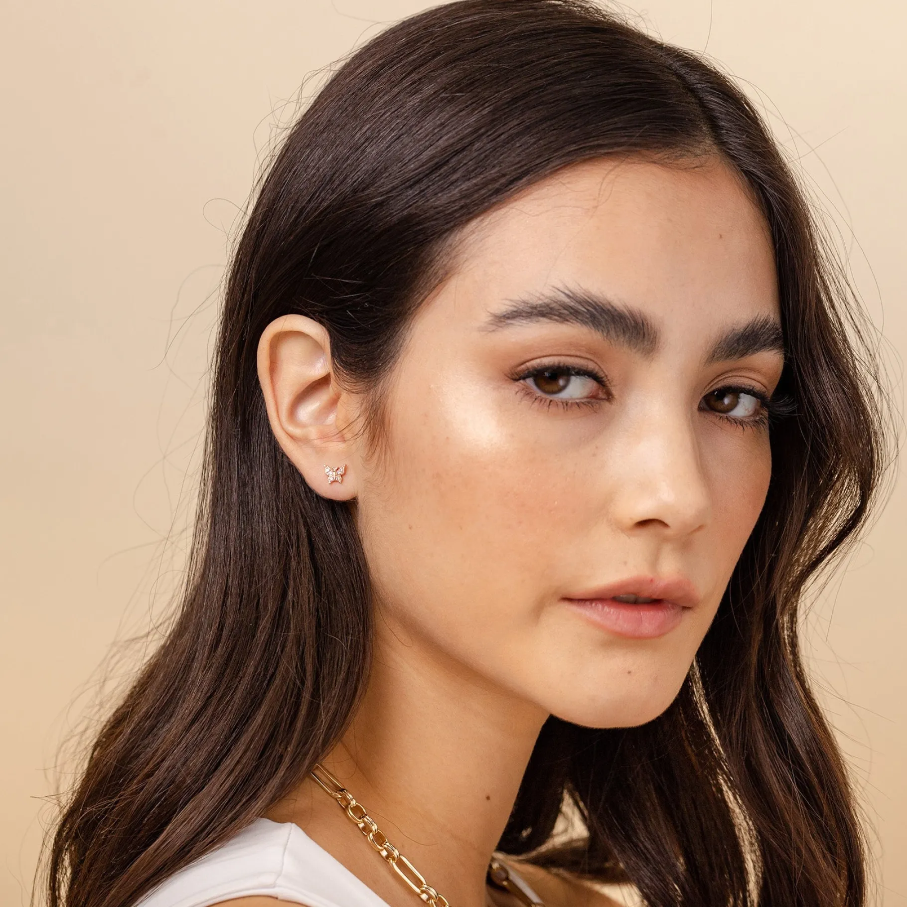 PAVOI Studs-Butterfly Studs