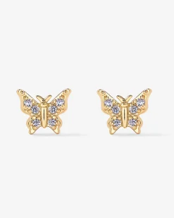 PAVOI Studs-Butterfly Studs