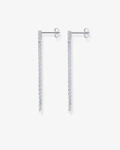 PAVOI Chain Earrings|Statement-Chain Crawler Dangle Earrings