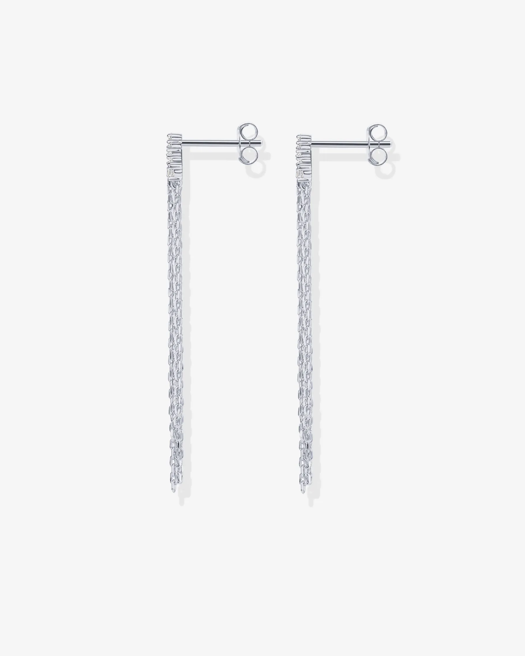 PAVOI Chain Earrings|Statement-Chain Crawler Dangle Earrings