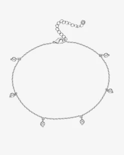 PAVOI All Anklets|Chain-Charm Link Round Gold Anklet