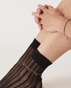 PAVOI All Anklets|Chain-Charm Link Round Gold Anklet