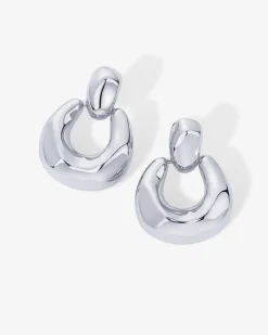 PAVOI Statement|Dangle & Threader-Chunky Dangle Door Knocker Earrings