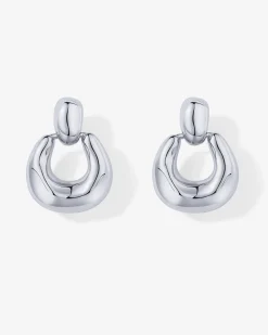 PAVOI Statement|Dangle & Threader-Chunky Dangle Door Knocker Earrings