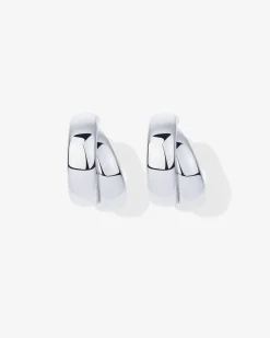 PAVOI Statement|Hoops-Chunky Double Hoops