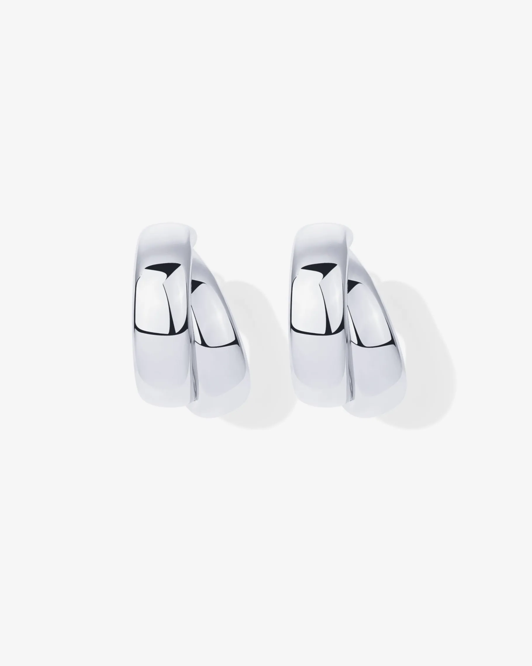 PAVOI Statement|Hoops-Chunky Double Hoops