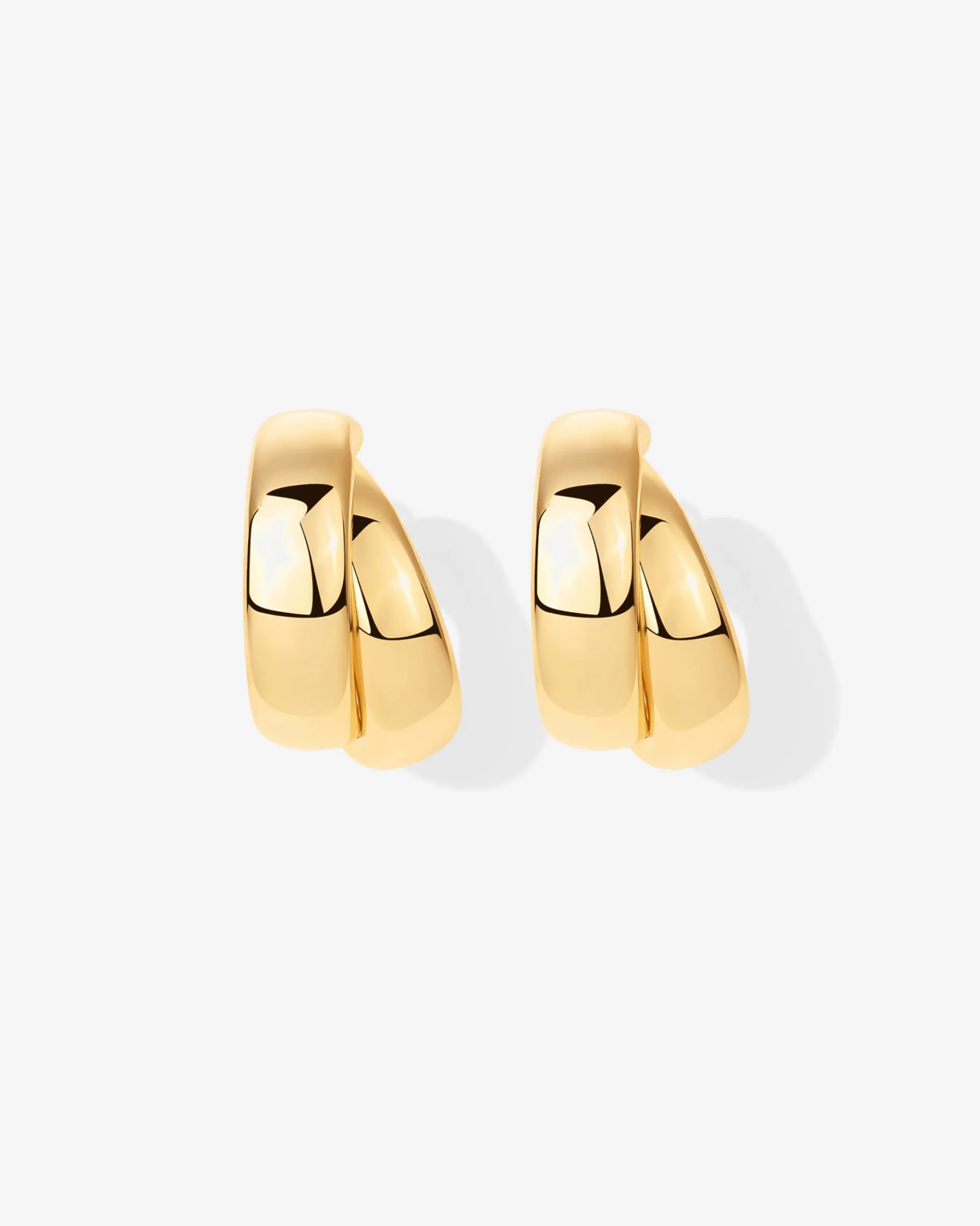 PAVOI Statement|Hoops-Chunky Double Hoops