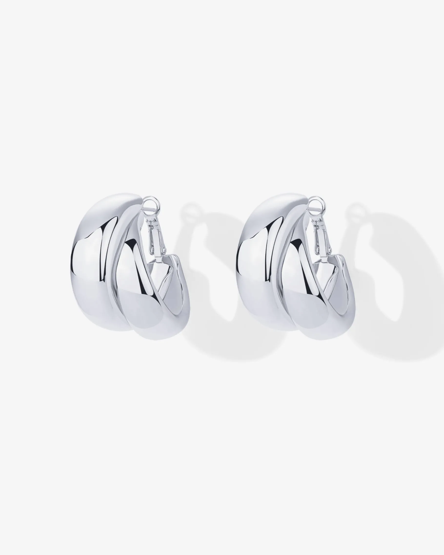 PAVOI Statement|Hoops-Chunky Double Hoops