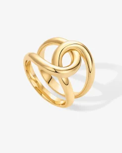 PAVOI Statement|Statement-Chunky Interloop Ring