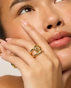 PAVOI Statement|Statement-Chunky Interloop Ring