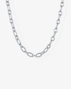 PAVOI Chains-Chunky Oval Link Chain Necklace