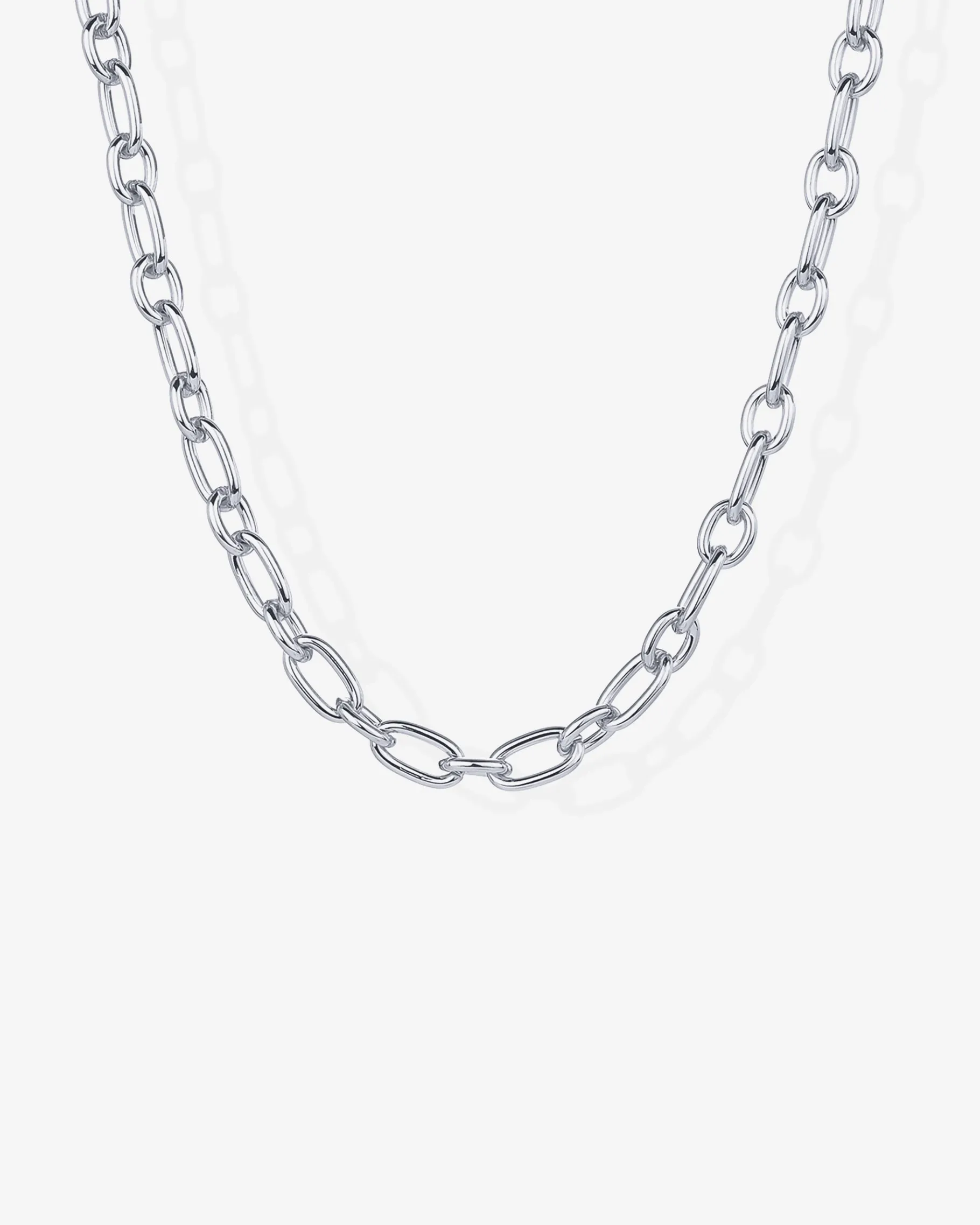 PAVOI Chains-Chunky Oval Link Chain Necklace