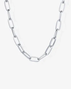 PAVOI Chains-Chunky Paperclip Chain Necklace