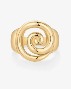 PAVOI Statement|Statement-Chunky Spiral Ring