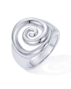 PAVOI Statement|Statement-Chunky Spiral Ring
