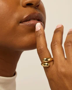 PAVOI Stackable|Statement-Chunky Twist Stackable Ring