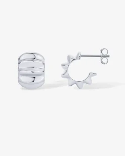 PAVOI Huggies-Chunky Weightless Hoop Huggies