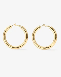 PAVOI Hoops-Clasp Back Chunky Hoops