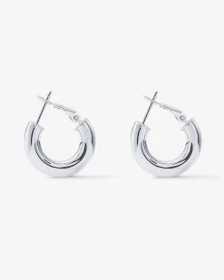 PAVOI Hoops-Clasp Back Chunky Hoops