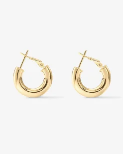 PAVOI Hoops-Clasp Back Chunky Hoops