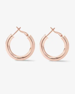 PAVOI Hoops-Clasp Back Chunky Hoops