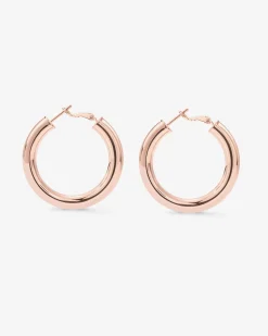PAVOI Hoops-Clasp Back Chunky Hoops