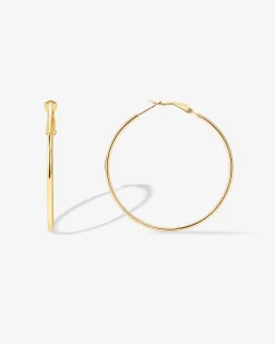 PAVOI Hoops-Clasp Back Thin Hoops