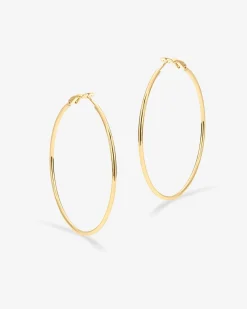 PAVOI Hoops-Clasp Back Thin Hoops