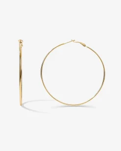PAVOI Hoops-Clasp Back Thin Hoops