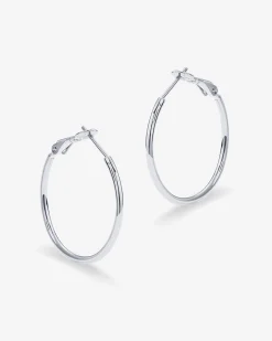 PAVOI Hoops-Clasp Back Thin Hoops