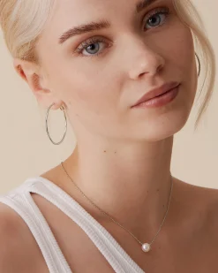 PAVOI Hoops-Clasp Back Thin Hoops
