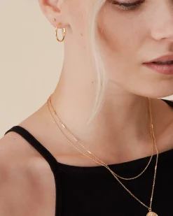 PAVOI Hoops-Clasp Back Thin Hoops