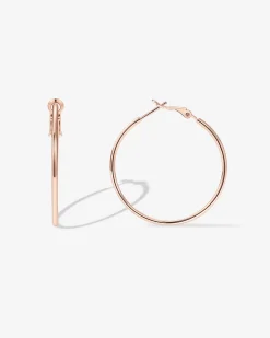PAVOI Hoops-Clasp Back Thin Hoops