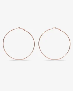 PAVOI Hoops-Clasp Back Thin Hoops